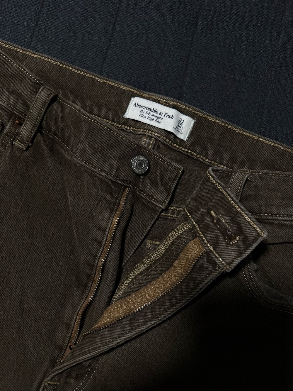 Abercrombie & Fitch Brown Jeans